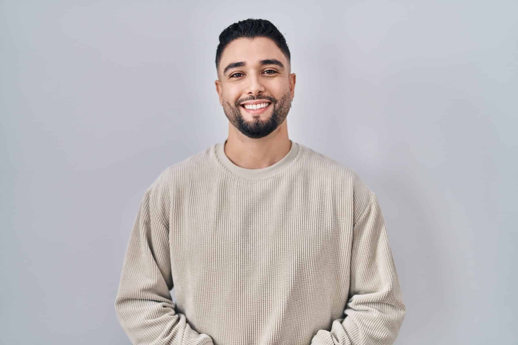 patient smiling after his successful facial trauma procedures from Southern Oral & Maxillofacial Surgery Center in Madison MS